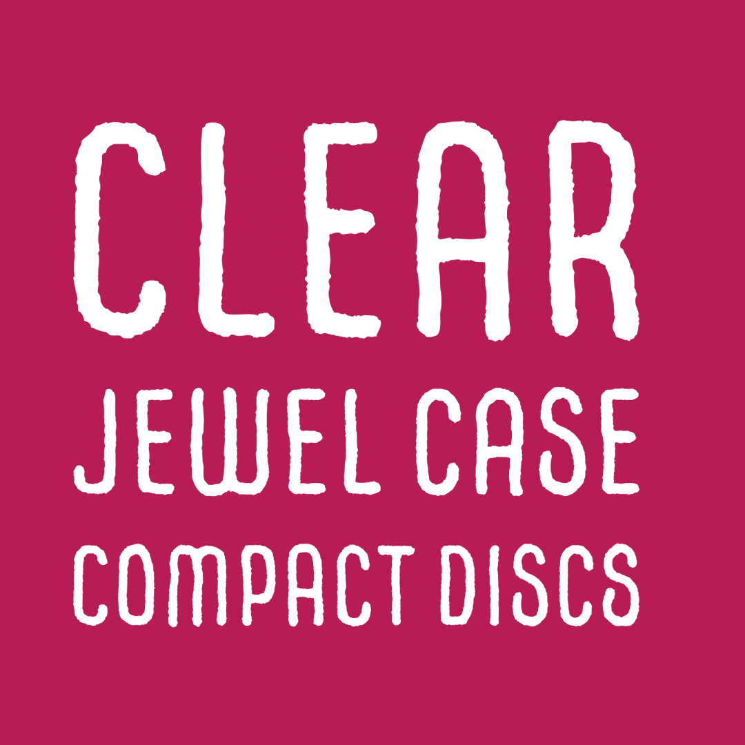 Clear Jewel Case CDs